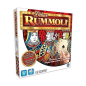 Tcg Toys Deluxe Rummoli Game W. Board (20 X 20) - If You Like Poker Or Rummy...You'Ll Love Rummoli, Multicolor