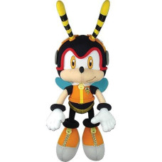 Ge Animation Ge52680 Eastern Sonic The Hedgehog Charmy Plush, 8.5''H, Multi-Colored