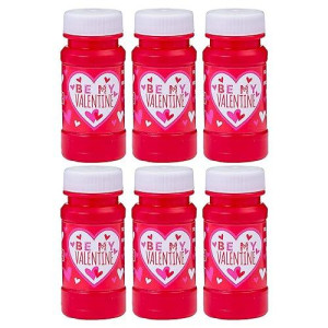 Amscan Valentine Red Plastic Bubble Pack, 6 Ct. | Party Accessory