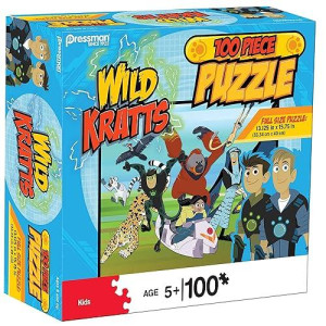 Pressman Pbs Kids, Wild Kratts 100 Piece Puzzle ,5"