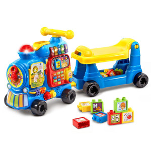 Vtech Sit-To-Stand Ultimate Alphabet Train, Blue