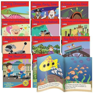 Junior Learning Jl385 Decodable Readers Phase 6 - Spelling Fiction, Multi