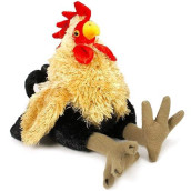 VIAHART Riley The Rooster - 7 Inch (Tail Measurement Not Included) Irish American Chicken Stuffed Animal Plush - by Tiger Tale Toys