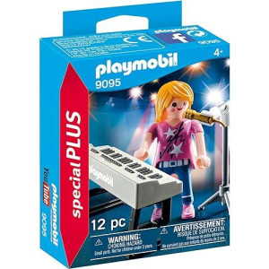 Playmobil Singer With Keyboard Building Set