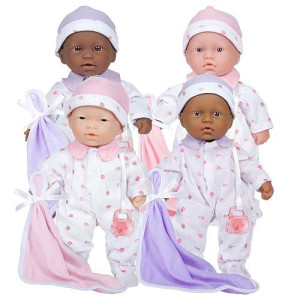 Jc Toys 11" Lots To Love Babies - Set Of 4