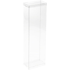 Dollsafe Clear Folding Display Box For 11-12.5 Inch Dolls And Action Figures, 4" W X 2.25" D X 13" H