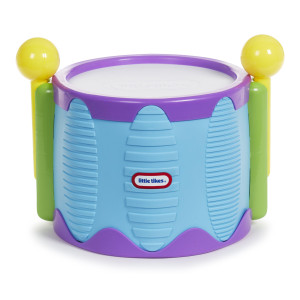 Little Tikes Tap-A-Tune Drum Baby Toy, Multi color (643002), 925 L x 925 W x 630 H Inches