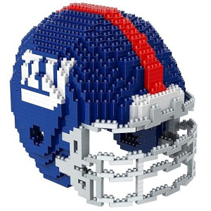 Foco New York Giants Nfl 3D Brxlz Construction Toy Blocks Set - Helmet