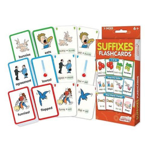 Junior Learning Jl215 Suffixes Flashcards