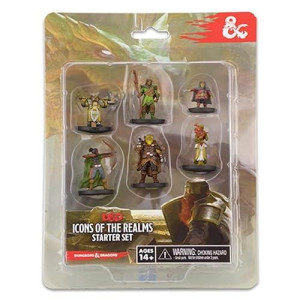 WizKids 72778 Dungeons & Dragons Icons of the Realms Starter Set