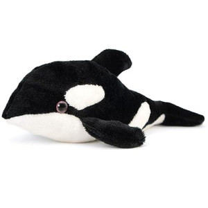 Viahart Owen The Baby Orca - 8.5 Inch Killer Whale Stuffed Animal Plush Blackfish - By Tiger Tale Toys