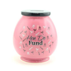 Lesserpavey Hen Do Fund Funny Novelty Ceramic Money Box Jar