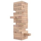 CoolToys Timber Tower Wood Block Stacking Game  Original Edition (48 Pieces)