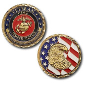 Armed Forces Depot Usmc U.S. Marine Corps Veteran Challenge Coin