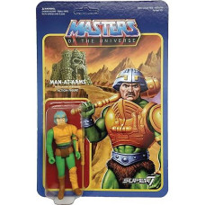 Super 7 Masters Of The Universe Reaction Figures Wave 2: Man-At-Arms Action Figure