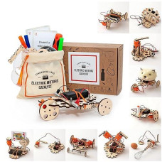 Tinkering Labs Robotics Engineering Kit | Designed By Scientists In Usa | 50+ Parts | 10+ Stem Projects For Kids 8-12 | Learn Electronics, Science | Grow Creativity, Grit | Great Diy Inventor Toy Gift