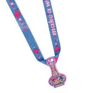 Amscan Charm Necklace Favor, Shimmer & Shine Collection, Party Accessory One Size, Multicolor