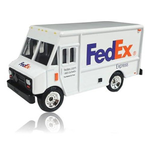 Fedex Express Miniature Delivery Truck - 3" Length - Scale 1:64 - Gauge S - Sold As A Display Or Collectable Item, Not As A Child'S Toy