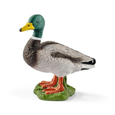Schleich Farm World Duck Toy Figurine - Highly Detailed And Durable Farm Animal Toy, Fun And Educational Play For Boys And Girls, Gift For Kids Ages 3+