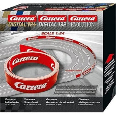 Carrera Cars 20085509 Digital 132/124 Evolution Guardrail, Vehicle, 20 M