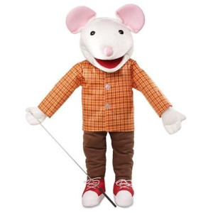 25" Mouse W/Sneakers, Full Body, Ventriloquist Style, Animal Puppet