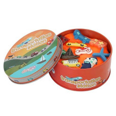 Fun And Function Discovery Putty For Kids - Colored Therapy Putty For Kids W/Hidden Pieces - Sensory Toy Putty Pack - Kids Putty For Special Needs - Transportation Station Stress Putty Set For Kids