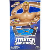 Stretch Armstrong 06452 Toy, Multi-Colour, Mini Kids Action Figure Stretch Toy - Super Hero Toys
