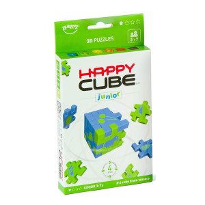HAPPY HcJ300 Junior cardboard Box 3D Puzzle, Pack of 6
