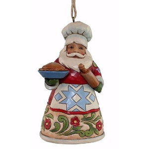 Enesco-Gift Culinary Santa Ornament