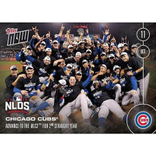 Mlb Chicago Cubs Advance To The Nlcs #572B Topps Now Trading Card