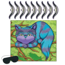 Beistle Pin The Smile On The Cheshire Cat Game