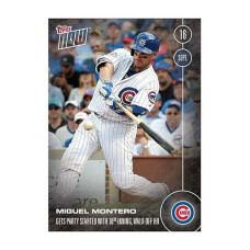 Mlb Chicago Cubs Miguel Montero #561 Topps Now Trading Card