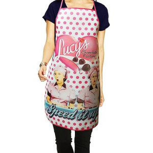 Midsouth Products I Love Lucy Chocolate Factory Polyester Kitchen Apron