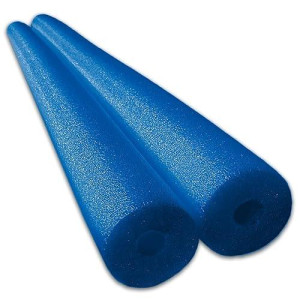 2 Pack Oodles Jumbo 55 Inch X 3.5 Inch Swimming Pool Noodle Foam Multi-Purpose Blue