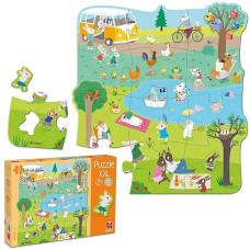 Dujardin Goula A Day In The Countryside Puzzle (2X-Large)