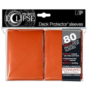 Ultra Pro Pro-Matte Eclipse Standard Orange (80 Sleeves) -85113