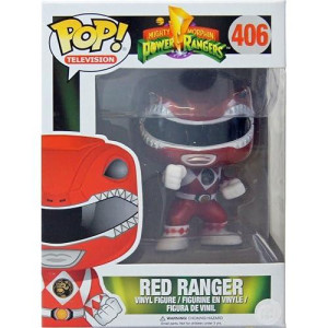 Funko Pop! Mighty Morphin Power Rangers Metalic Red Ranger Action Vinyl Figure