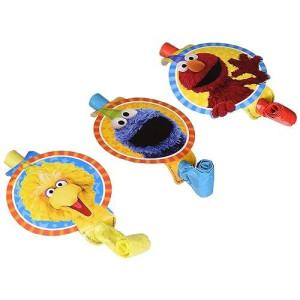 Amscan 331672 Blowouts Sesame Street Collection 8 Pcs Party Accessory,Multicolor,5