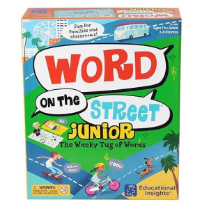 Educational Insights Word On The Street Junior, Vocabulary & Word Game For Home & Classroom, Ages 7+