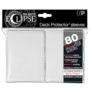 Ultra Pro Pro-Matte Eclipse Standard White (80 Sleeves) -85110