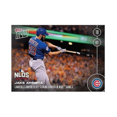 Mlb Chicago Cubs Jake Arrieta #565 Topps Now Trading Card