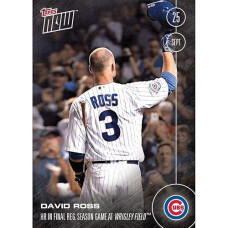 Mlb Chicago Cubs David Ross #504 Topps Now Trading Card