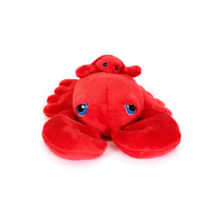 Wishpets 15" Lobster With Attached Baby Plush Soft Animal| For Boys, Girls, Adults