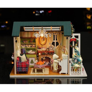 Diy Miniature Dollhouse Kit With Music Box Rylai 3D Puzzle Challenge For Adult Kids Z009
