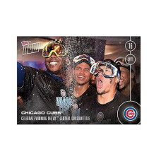 Mlb Chicago Cubs Celebrate Central Division Title #460A Topps Now Trading Card