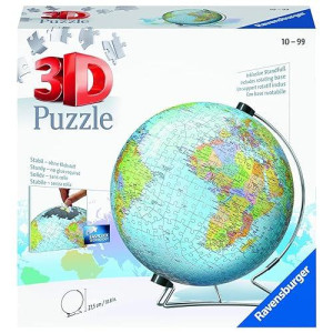 Ravensburger The Earth 540 Piece 3D Puzzle - Engaging Fun For Kids And Adults | Precision Fit With Easy Click Technology | Durable Displayable Model | Celebrating Over 130 Years Of Quality