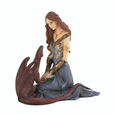 Koehler 10017932 4 Inch Fantasy Dragon Guardian Figurine