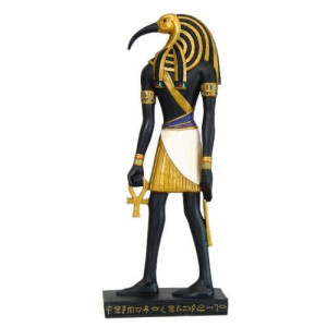 Pacific Giftware Ancient Egyptian Hieroglyph Inspired Egyptian Thoth Collectible Figurine 10" Tall