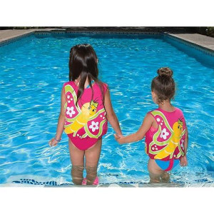 Poolmaster 50555 Learn-To-Swim Butterfly Swim Vest - 3-6 Years Old