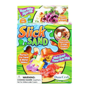 Nerd Block Slick Sand 168gm: Orange, Purple & green